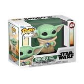 Pop! Vinyl Grogu With Armor: Star Wars: The Book Of Boba Fett Funko 68650