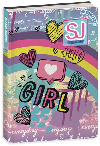 Diario 10 mesi, 2024-25 Datato Sj Gang Girl, rosa-lilla arcobaleno  Sj Gang 2024 | Libraccio.it
