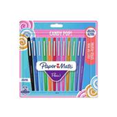 Penna Papermate Flair-Nylon Candy Pop Colori Assortiti - Blister da 12