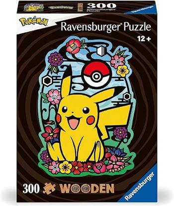 Ravensburger - Puzzle di legno Shaped, Pikachu, 300 Pezzi, 25 Whimsies  Ravensburger 2024 | Libraccio.it
