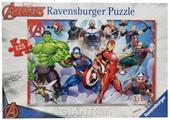 Ravensburger - Puzzle Avengers, Collezione 125 Giant Pavimento, 125 Pezzi, Et&#224; Raccomandata 6+ Anni