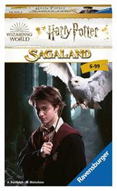 Ravensburger - Harry Potter Sagaland Travel, Gioco da Tavolo Tascabile, 2-4 Giocatori, 6+ Anni