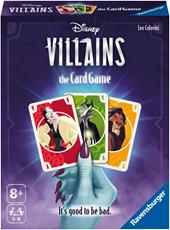 Ravensburger - Disney Villains, Gioco di Carte per tutta la famiglia, 8+ Anni