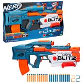 Nerf Elite 2.0 - Motoblitz CS-10, blaster motorizzato con 2 modalit&#224; di lancio, include 22 dardi originali Nerf Elite