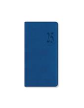 Agenda annuale 2025 Letts 12 Mesi, Milano Slim settimanale Blu - 16,6 x 8,2 cm