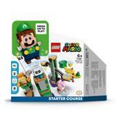 LEGO Super Mario 71387 Avventure di Luigi - Starter Pack, Giocattolo con Personaggi Interattivi