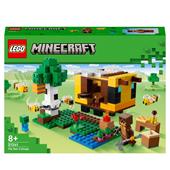 LEGO Minecraft 21241 Il Cottage dell&#146;Ape, Modellino da Costruire Fattoria con Animali Giocattolo, Idee Regalo di Compleanno
