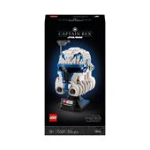 LEGO Star Wars 75349 Casco di Captain Rex, Set Serie Caschi 2023, Collezione per Adulti da The Clone Wars, Idee Regalo