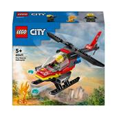 LEGO City Fire (60411). Elicottero dei pompieri
