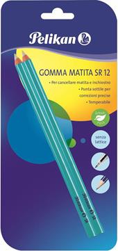 Gomma matita Pelikan SR12. Confezione da 2 pezzi