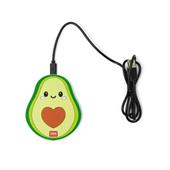 Caricabatterie Wireless per Smartphone Legami, Super Fast - Wireless Charger - Avocado