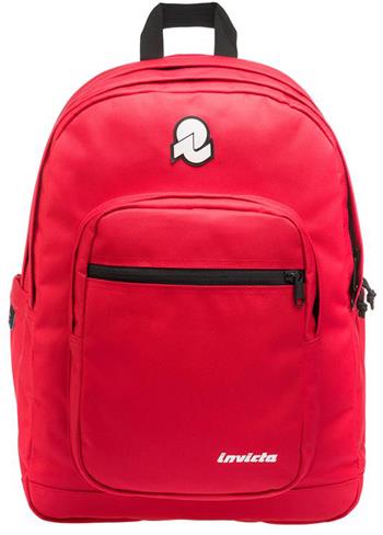 Zaino Jelek Plain Invicta Backpack Grs, Geranium Red  Invicta 2024 | Libraccio.it