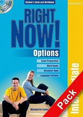 Right now! Options. Intermediate. Student's pack. Con CD-ROM