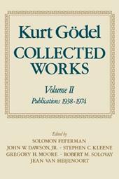 Kurt Gödel: Collected Works: Volume II