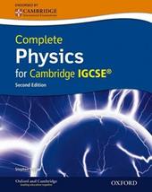 Complete physics for Cambridge IGCSE. Con CD.