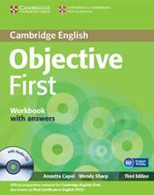 Objective first certificate. Workbook with answers. Con CD Audio. Con espansione online