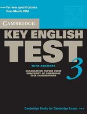Cambridge key English test. With answers. Con CD Audio.