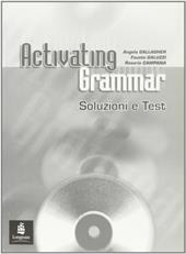 Activating grammar. Test-Soluzioni.