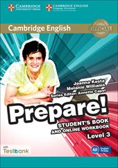 Cambridge English Prepare! 3. Student's Book and Online Workbook with Testbank