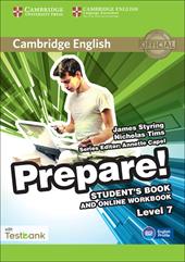 Cambridge English Prepare! 7. Student's book with Testbank. Con espansione online
