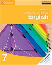 Cambridge checkpoint english. Coursebook 7. Con espansione online