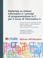 Materiale su sistemi informatici e i principi di programmazione in C per il corso di Informatica B