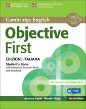 Objective first certificate. Student's book-Workbook. Without answers. Con CD Audio. Con e-book. Con espansione online