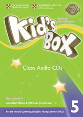 Kid's box. Level 1. Class audio CD. British English.