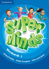 Super minds. Level 1. Wordcards (pack of 81).