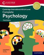Cambridge. AS-A. Psychology. With Student's book. Con espansione online