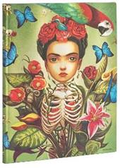 Taccuino Paperblanks copertina morbida Ultra a righe Frida Kahlo - 18 x 23 cm