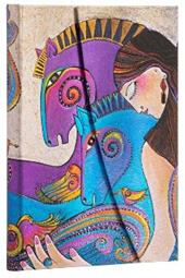 Taccuino Paperblanks copertina rigida Midi a righe Maria e Mares - 13 x 18 cm