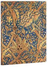 Taccuino Flexi Paperblanks, William Morris, Morris Danza del Vento, Ultra, A righe - 18 x 23 cm