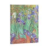 Taccuino Paperblanks, Iris di Van Gogh. Ultra, A pagine bianche - 18 x 23 cm