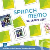 Sprachmemo. Basiswortschatz Deutsch spielerisch lernen. Natur und Tiere (A1). 108 Karten