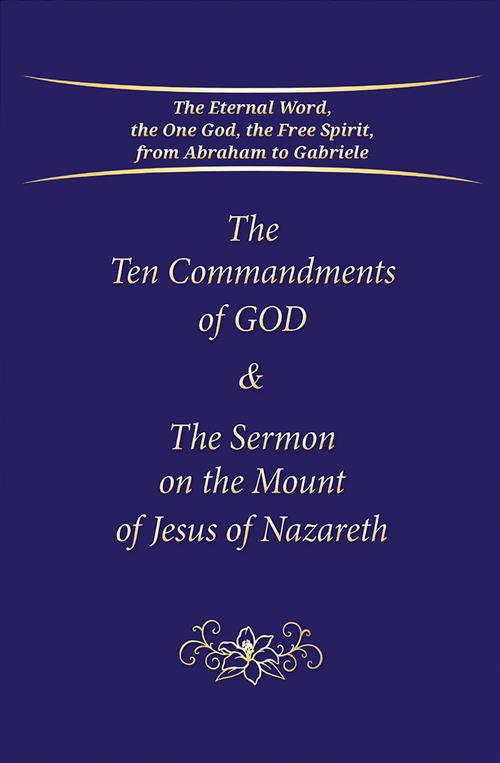The ten Commandments of God & the sermon on the Mount of Jesus of ...