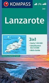 Carta escursionistica n. 241. Lanzarote 1:50.000