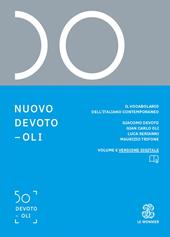 Nuovo Devoto-Oli. Il vocabolario dell’italiano contemporaneo 2025. Con e-book. Con espansione online