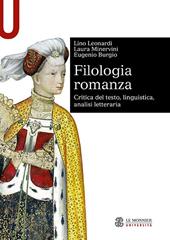 Filologia romanza. Critica del testo, linguistica, analisi letteraria