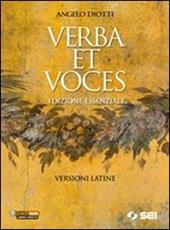 Verba et voces. Ediz. essenziale.