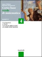 Corso base verde di matematica. Modulo U-V. Per le Scuole. Vol. 4