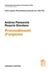 Art. 700-702. Dei provvedimenti d'urgenza