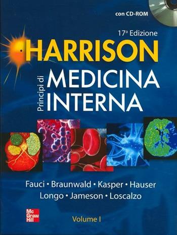 Harrison. Principi di medicina interna. Con CD-ROM  - Libro McGraw-Hill Education 2011 | Libraccio.it