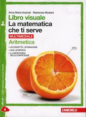 Libro visuale la matematica che ti serve. Aritmetica 2-Geometria 2. Con e-book. Con espansione online