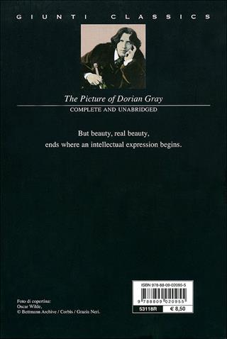 The picture of Dorian Gray - Oscar Wilde - Libro Giunti Editore 2001, Giunti classics | Libraccio.it