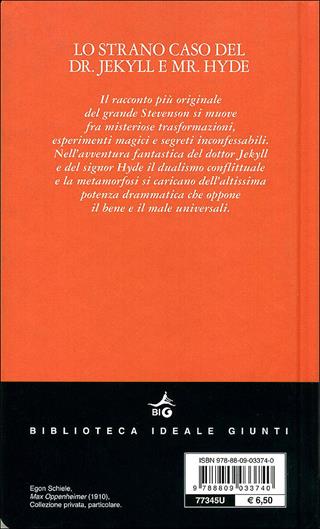 Lo strano caso del Dr. Jekyll e Mr. Hyde - Robert Louis Stevenson - Libro Giunti Editore 2004, Biblioteca Ideale Giunti | Libraccio.it