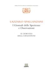 I giornali delle sperienze e osservazioni: il giornale della digestione