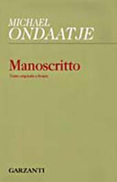 Manoscritto. Testo originale a fronte