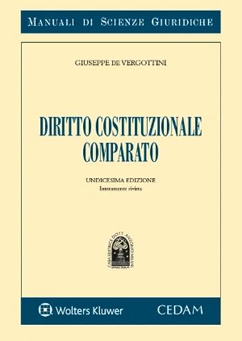 Diritto costituzionale comparato - Giuseppe De Vergottini - Libro CEDAM 2022 | Libraccio.it