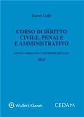 Corso di diritto civile, penale e amministrativo